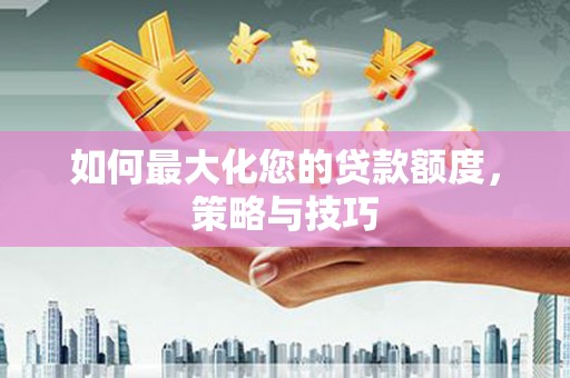 天心如何最大化您的贷款额度，策略与技巧