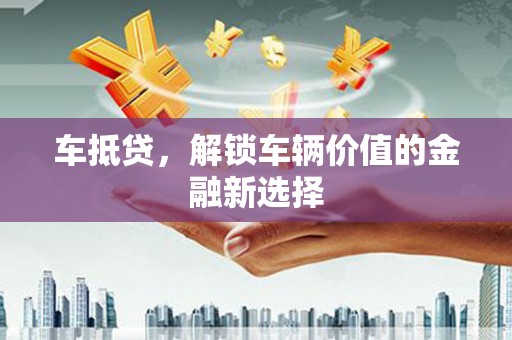 天心车抵贷，解锁车辆价值的金融新选择
