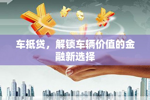 天心车抵贷，解锁车辆价值的金融新选择