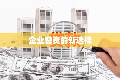 天心企业融资的新选择