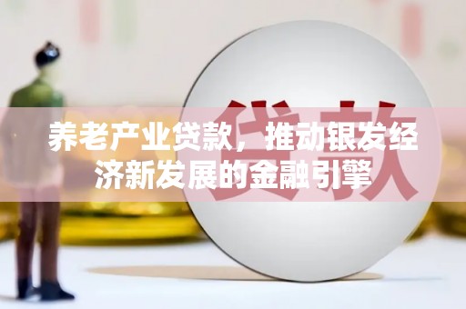 天心养老产业贷款，推动银发经济新发展的金融引擎