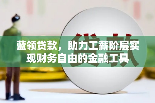 天心蓝领贷款，助力工薪阶层实现财务自由的金融工具