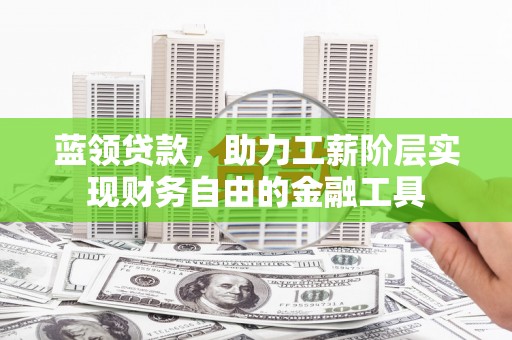 天心蓝领贷款，助力工薪阶层实现财务自由的金融工具