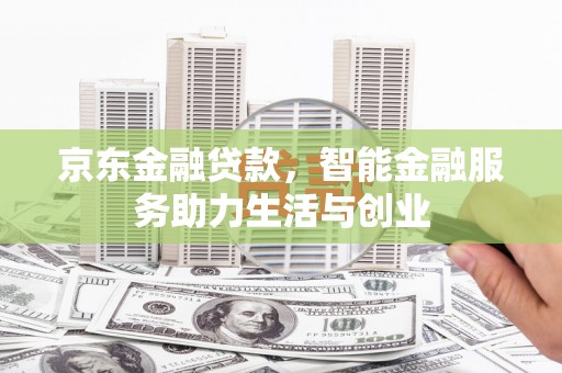 天心京东金融贷款，智能金融服务助力生活与创业