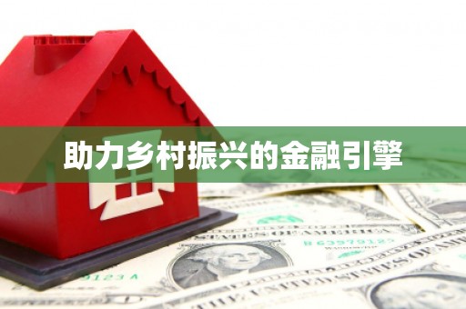 天心助力乡村振兴的金融引擎